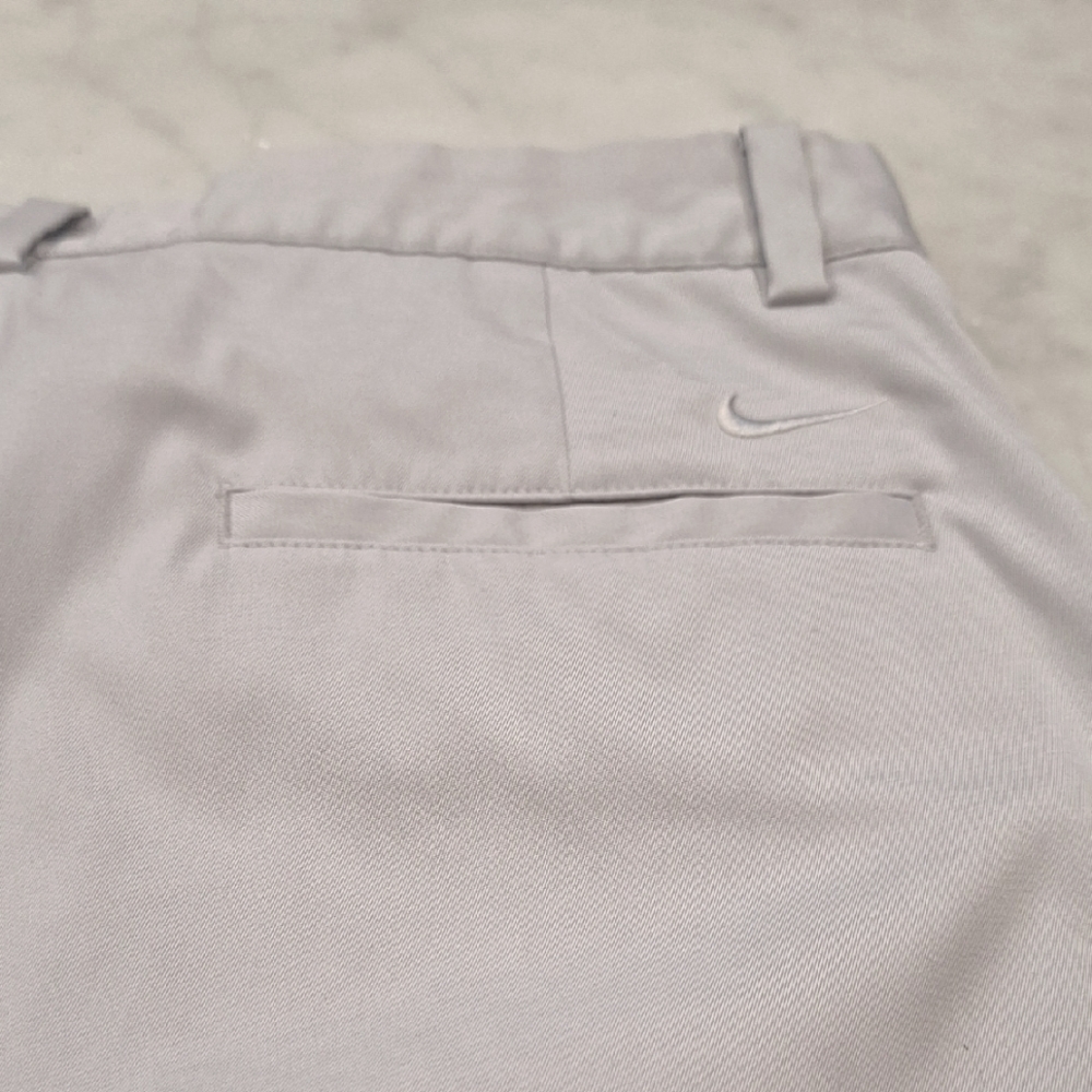 Nike Dri-Fit Performance Mens 34 x 30‎ Golf Gray Casual Straight Leg Pants